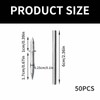 50 Pcs Double Headed Skirting Nails, Double Sided Nails, Double