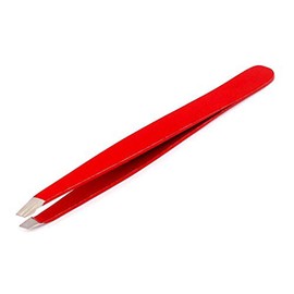 Precise Canada: Stainless Steel Slant Tweezer (Signature Red)