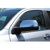 AONED 1 Pair of Chrome Side Mirror Upper Top Half