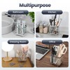 Luxspire Toothbrush Holders for Bathroom, Stainless Steel Electric Toothbrush Holder