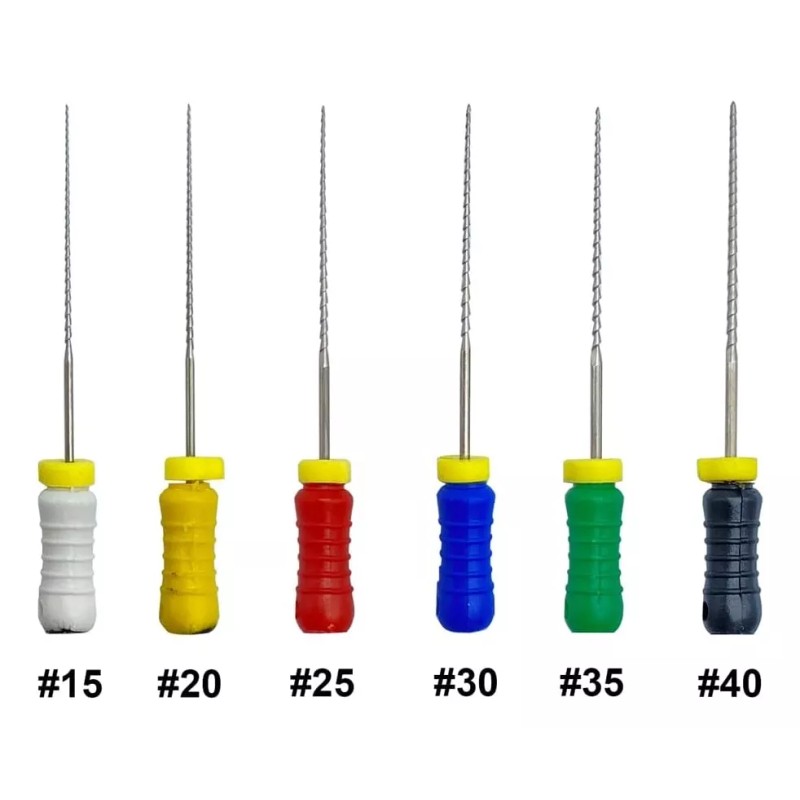 Eco R Agujas Dentales 6 Piezas Lote 15-40