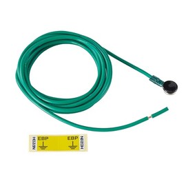 Hozan F-129 Grounding Wire, Hook Type Ground Wire, Enables Secure Ground Connection that Won't Fall Off