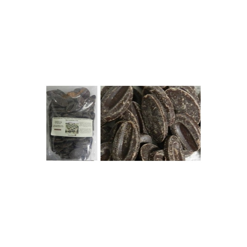 Valrhona 64% Manjari Dark Bitter Sweet Chocolate Feves from OliveNation