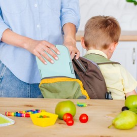 Tinsellns Lunch Box Microwaveable Bento Lunch Box Lunch Box Kids Lunchbox Lunch Box with Compartments for Children (Pink)