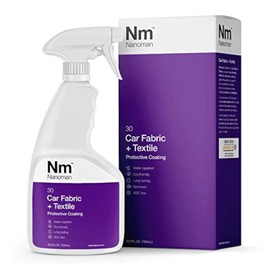 NANOMAN Nano-Technology Car Fabric & Upholstery Care (750ML) Hydrophobic Waterproof Protector and Stain Guard for Auto Interior Fabrics, Seats, Carpets and Floor Mats.