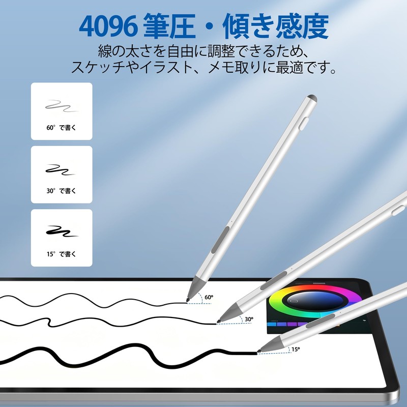 Stylus Pen for Surface Pro/11/9/8/7/6/5/4/3,Surface Pen for Surface Laptop/Studio/Book 4/3/2,Surface
