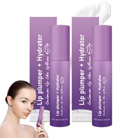 2 Pieces Pink Lip Serum Plumper Pink Lip Serum Booster Deeply Nourishing, Long-Lasting Gloss to Create Full Lips, Suitable for Blush, Lips Gloss, Eye Shadow (4ml/Tube)