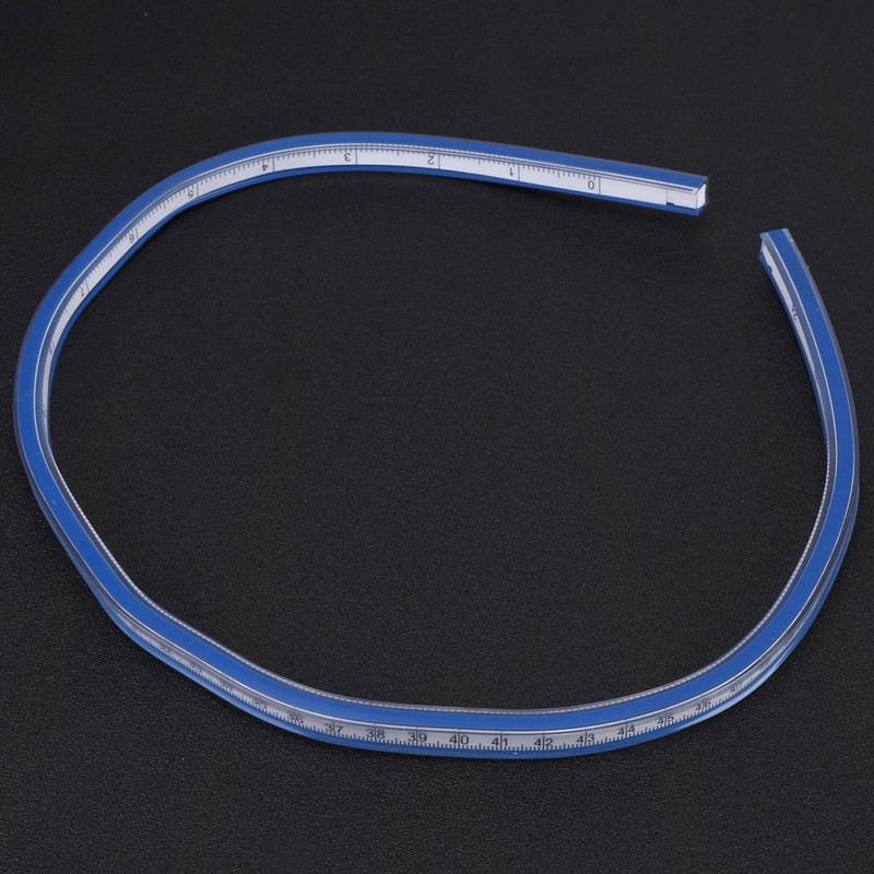 Flexible Plastic Curve Rule Ruler Drafting Drawing Measure Tool Craft