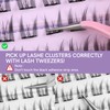 Self Adhesive Lash Clusters Press On Lashes Natural Eyelash Clusters