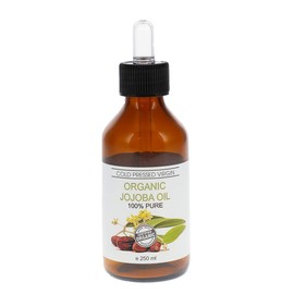 Jojoba Oil Jojoba 100ml Organic, Cold Pressed, Glasflasche with Dropper
