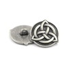 Bezelry Celtic Trinity Knot Metal Shank Buttons. Blazer Button Set.