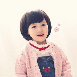 CARNET KIDS Children's Wig, Bob Wig, For Kids, Girls, Full Wig, Straight Cute, Girl Wig, Lightweight, Costume, Shichi-Go-San Recitals, Birthday Parties, Hair Exchange, Costume, Shrine Visit (Net