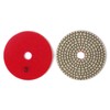 4" Flexible 3 Step Diamond Polishing Pads for Granite Marble