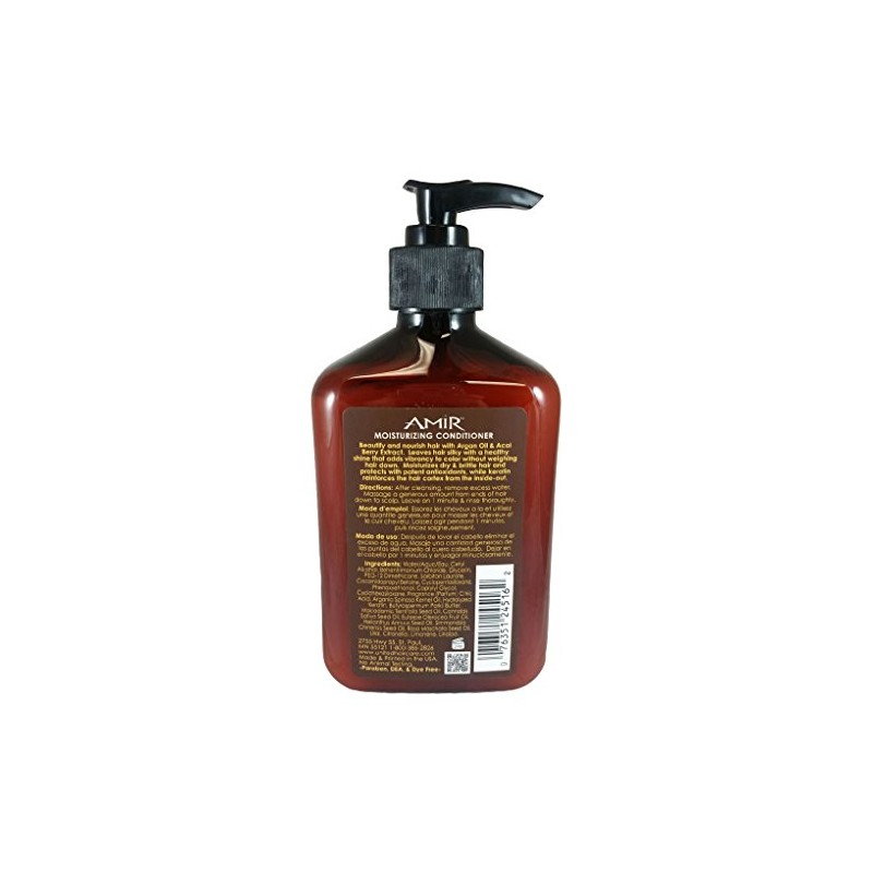 Amir Argan Oil Moisturizing Conditioner, 12 Fl. Oz.