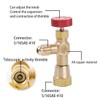 Eaglerich 3Pcs R410A R22 R410 Refrigeration Air Conditioning Valve Safety