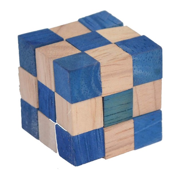 Snake Cube Blue Small, Snake Cube Blue Small Cube Snake