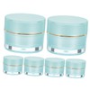 OHPHCALL Empty Acrylic Cream Bottles 10g Storage Jars with Lids