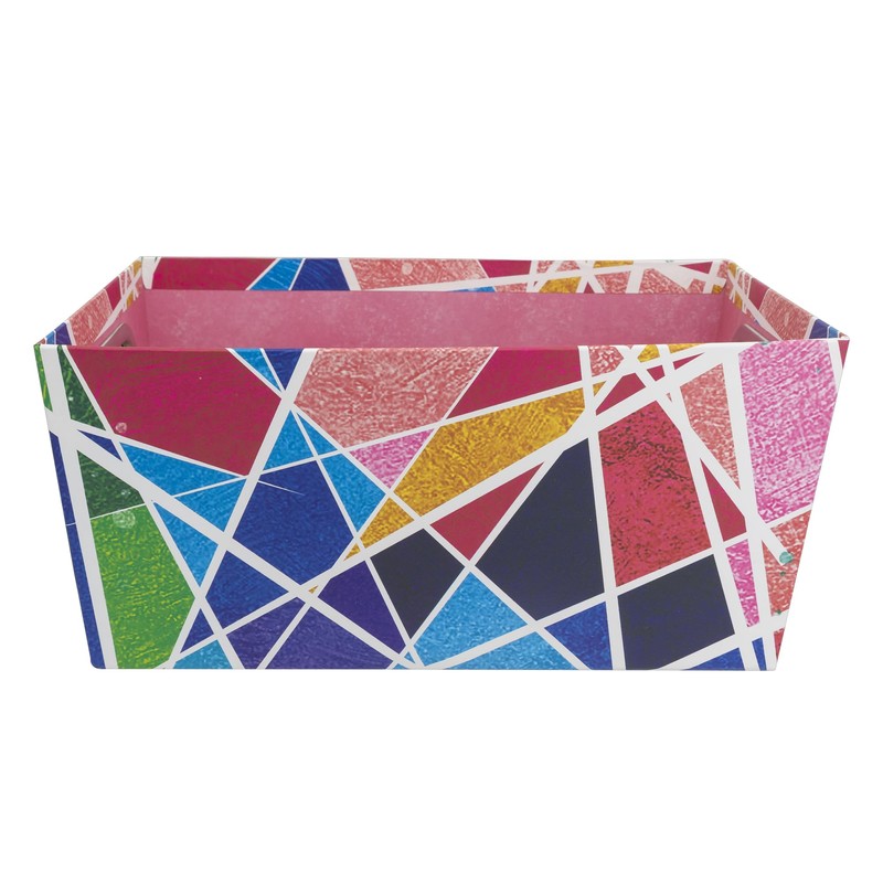 Idena 20139 - Solid Cardboard Storage Box Storage Basket with