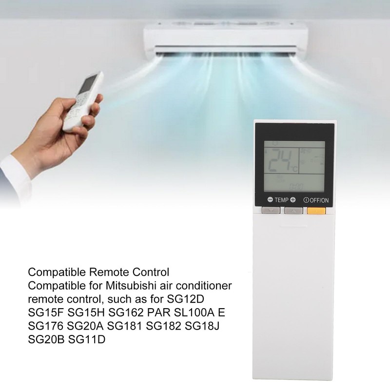 Gugxiom Replacement Remote Control for Electric Mr Slim Air Conditioner