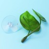 Lystaii 4pcs Betta Fish Leaf Pad with Suction Cup, Betta