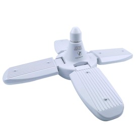 FOROUREYES The New 60W Foldable Warm White LED Pendant Lights No Flicker E27 LED Bulb 360 Degrees Angle Adjustable Ceiling Lamp（not a Fan）