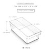 BINO | Plastic Storage Bins, Large - 12 Pack |