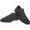 Diamant Tune Black Unisex Split-Sole Dance Trainers - High-Quality Mesh