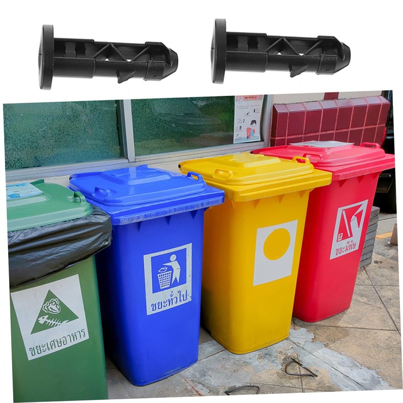 CHILDWEET 6pcs Outdoor Trash Can Latch Plastic Latch for Compatibility