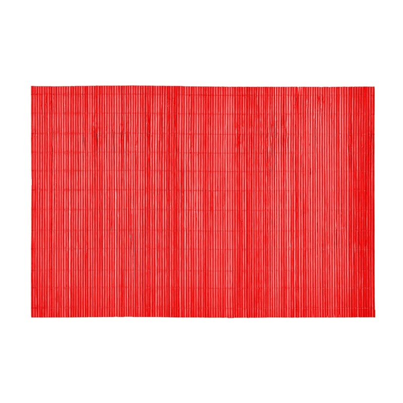 Rectangular Bamboo Placemat 30 x 45 cm - Non-Slip, Washable,