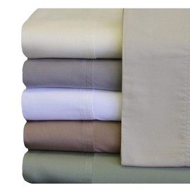 Royal Hotel ABRIPEDIC Tencel Sheets, Silky Soft and Naturally Pure Fabric, 100% Woven Tencel Lyocell Sheet Set, 4PC Set, California-King Size, Sage