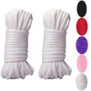 WUWYOUWL Soft Cotton Rope, 10m/8mm Universal Rope Craft Rope, Thick