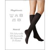KUNERT Women's Knee Socks Soft Wool Cotton Soft, Brown-mel. 8210