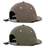 Croogo G-ASB03 Men's Cap, Short Brim, Soft, Breathable, Plain, Simple,