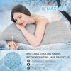 Marchpower Arc-chill® 2 Pack Cooling Pillowcases, Q-Max 0.5 Cool Pillow