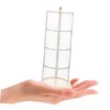 PACKOVE 4Tier Portable Rotatable Powder Puff Organizer Cosmetic Holder for