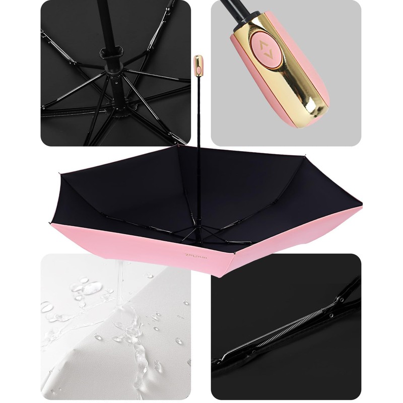 [2023 Version] Parasol, One-touch Automatic Open/Close, Folding Umbrella, Compact, Ultra