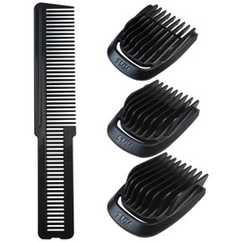 WELURE Replacement 3x Beard Stubble Blade Guards (3mm 5mm 7mm) with Beard Comb Set Fits for Philipss for Norelcoo Multigroom Trimmer MG5740 MG5750 MG5760 MG7710 MG7715 MG7720 MG7796 MG9730
