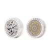 Car Essential Oil Diffuser Stainless Steel Compact Vent Clip Aromatherapy