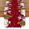 BSITSSS Christmas Table Runner Snowmen, 33×180 CM Christmas Runners for