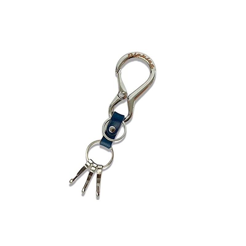 Dickies Carabiner Key Chain (Brand Logo/Simple), Brand Key Holder (Easy