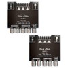 2PCS ZK-MT21 50W+50W+100W 12V-24V AUX Input Audio Power Amplifier