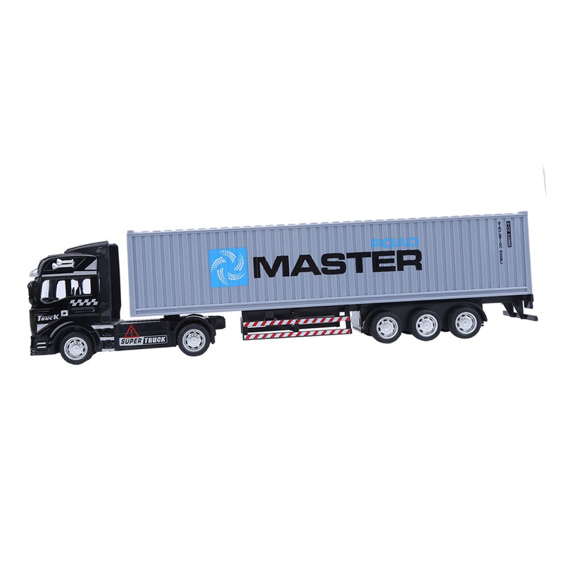 1: 48 Alloy Container Truck Model Toy Highly Simulation Children