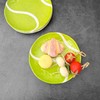 Gourmet Art 4-Piece Tennis Heavyweight and Durable Melamine 6 Inch