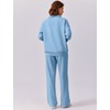 PINSPARK Womens 2 Piece Outfits Sweatsuit Set 2025 Fall Drawstring