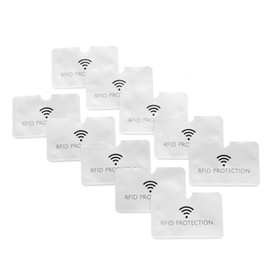 BLOOPIC IC Card Interference, Anti-Skimming, Card Case, Anti-Theft, Electromagnetic Shield, RFID, Anti-Magnetic Sheet, Anti-Magnetic Card Case, IC Card, Interference, Anti-Skimming Prevention, Set of