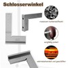 Engineer's Square with Stop 90° Try Square Metal Small 100