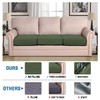 H.VERSAILTEX Super Stretch Individual Seat Cushion Covers Sofa Covers Couch