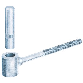 Alberts 307417 Screw-In Bolt Bolt | Blue Galvanised | Backset Diameter 16 mm | Length 125 mm