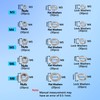 newlng M3 M4 M5 M6 M8 Nuts Set Hex Nuts