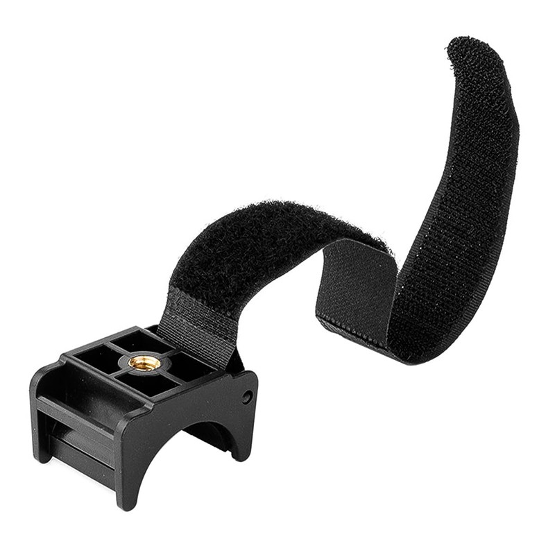 Sarini Flashlight Mount Clip Adjustable Multifunctional Easy-to-Install Grip Stand Tripod